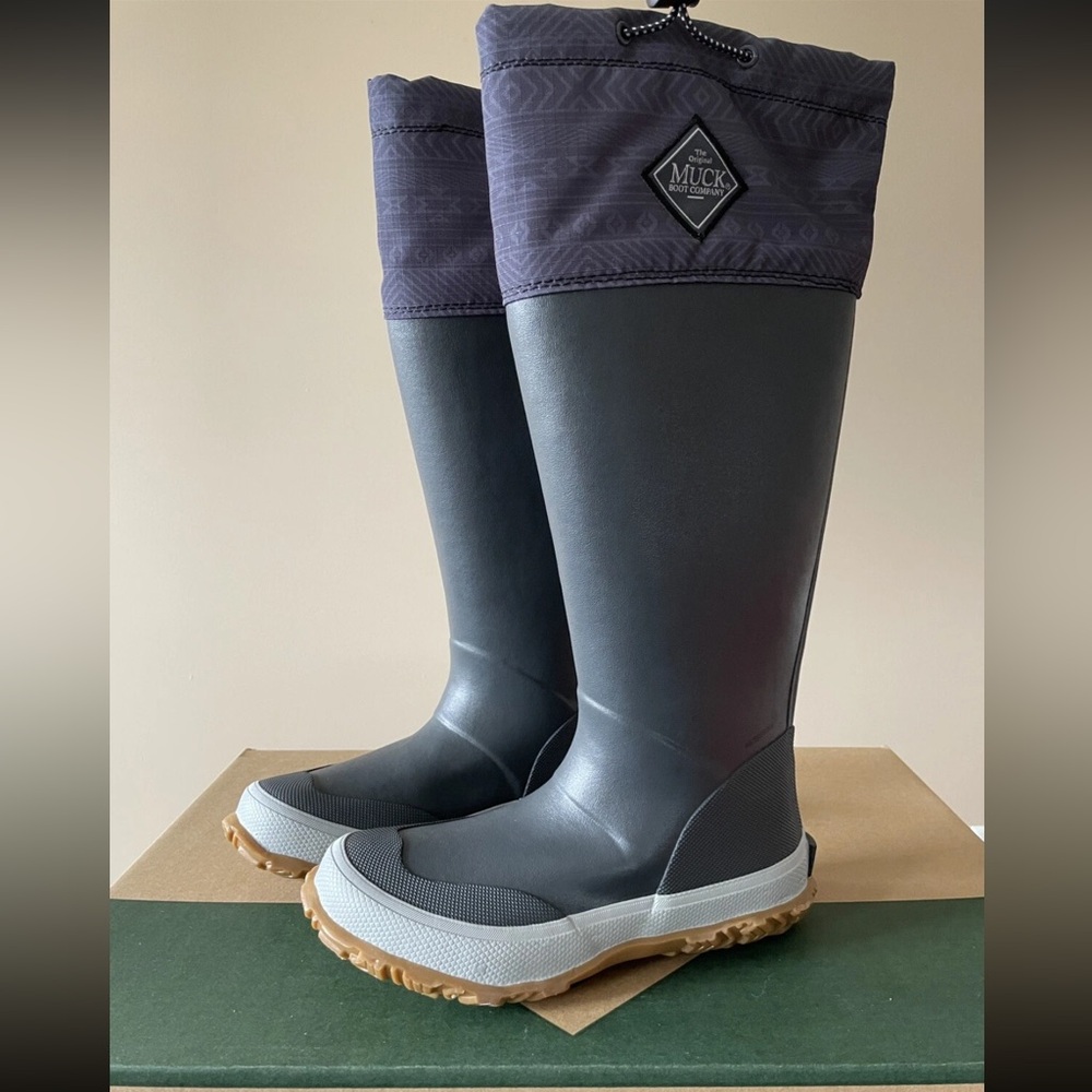 MUCK Forager Tall Unisex Rubber Waterproof Boots - Women's Size 6 - Picture 2 of 9